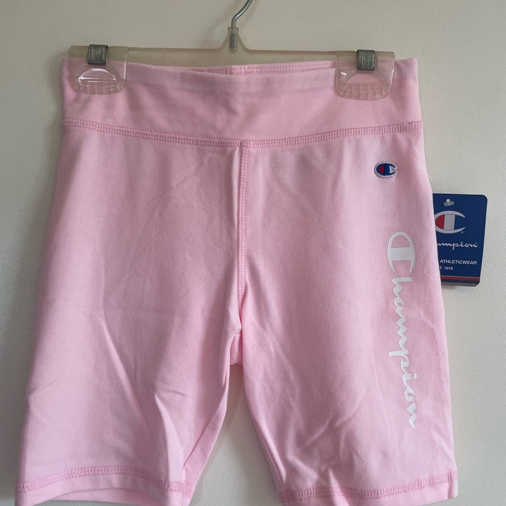 Pink Girls Champion shorts